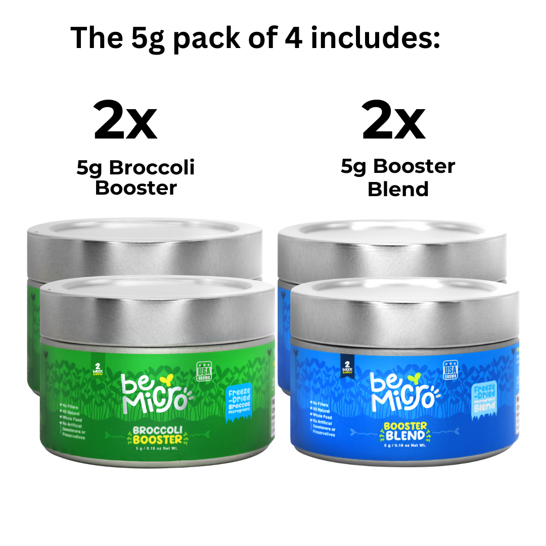 Best Seller Bundle (Whole Leaf) - 4 pack BeMicro 5 g 4 pack