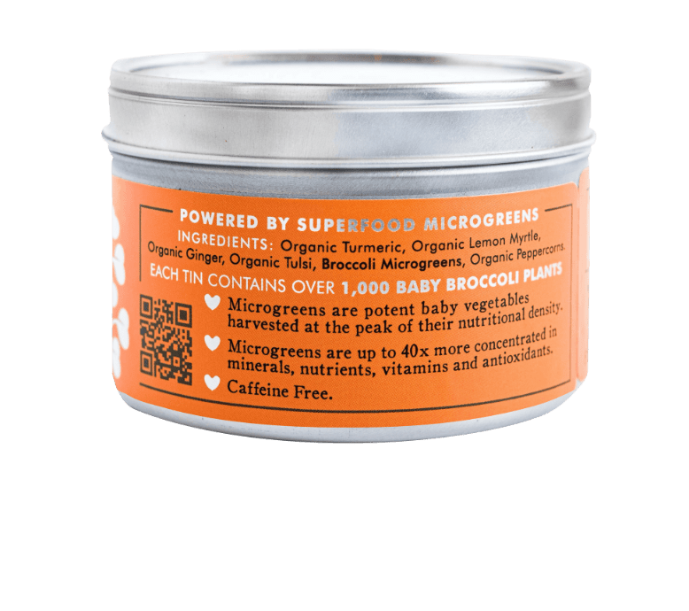 Recovery - Turmeric Tea (Caffeine Free)  Beyond Microgreens