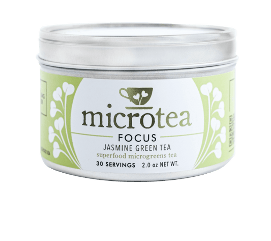Focus - Green Tea (Lightly Caffeinated)  Beyond Microgreens