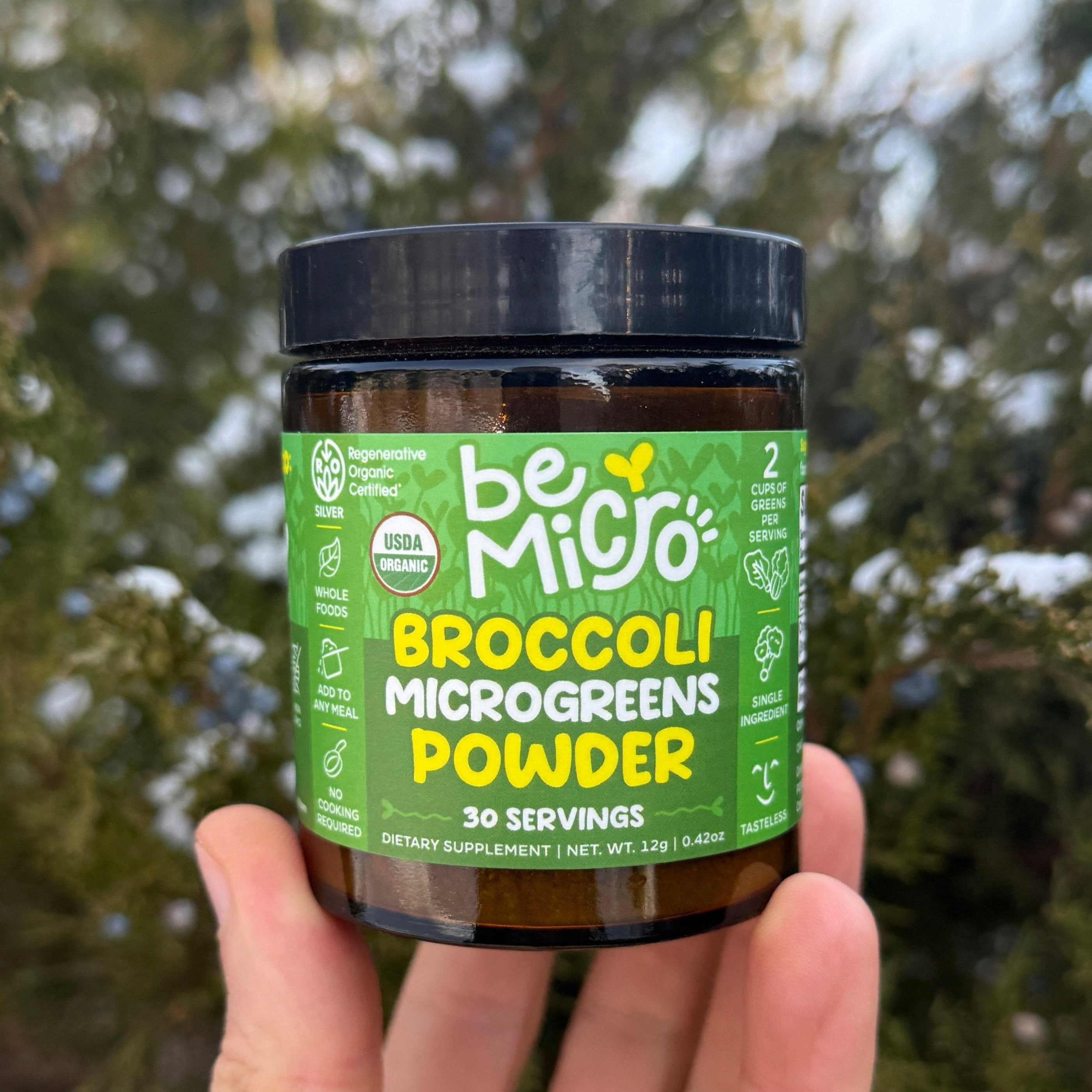 *New Product* Organic Broccoli Microgreens Powder BeMicro