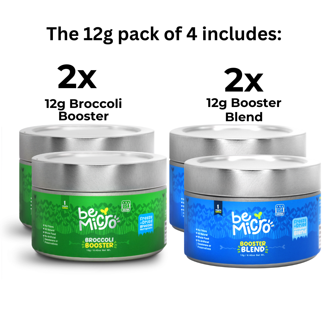 Best Seller Bundle (Whole Leaf) BeMicro 12 g 4 pack