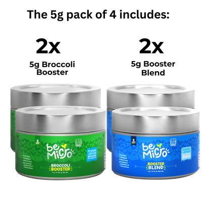 Best Seller Bundle (Whole Leaf) BeMicro 5 g 4 pack