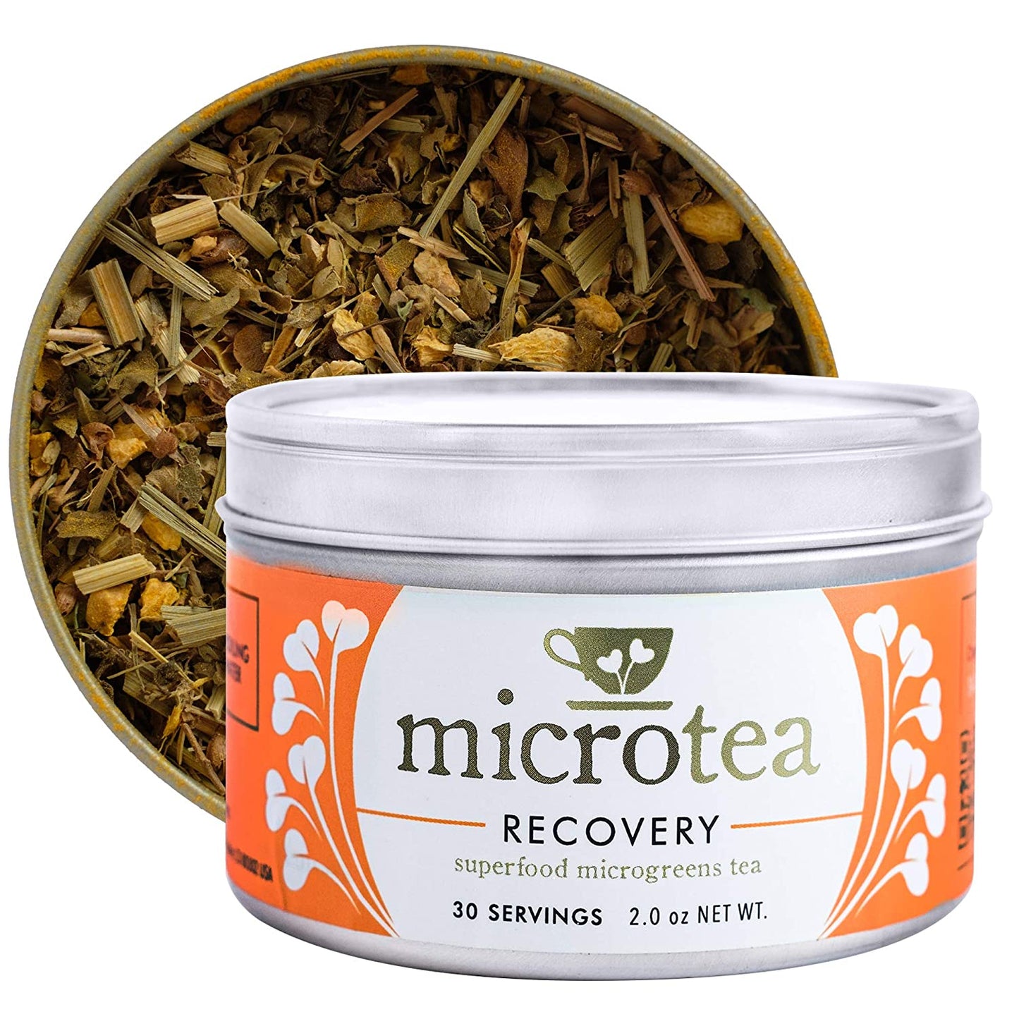 Recovery - Turmeric Tea (Caffeine Free)  Beyond Microgreens   