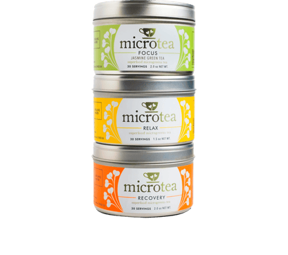 Variety Pack - Turmeric, Green, Chamomile Microtea  Beyond Microgreens   