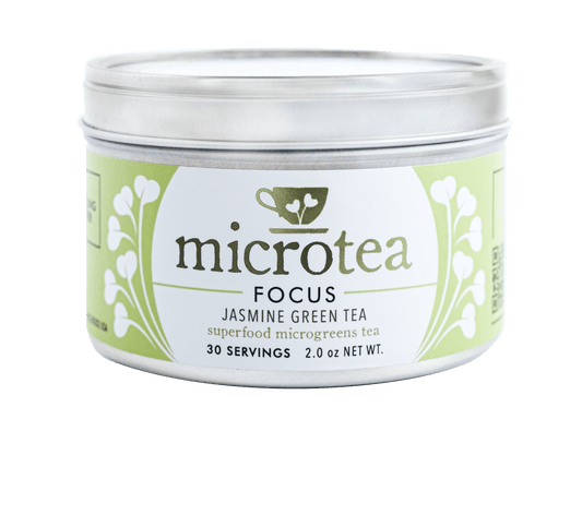 Focus - Green Tea (Lightly Caffeinated)  Beyond Microgreens   