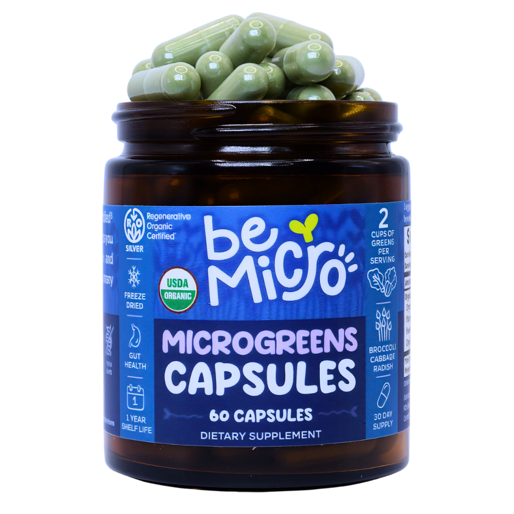 Organic Microgreens Capsules BeMicro