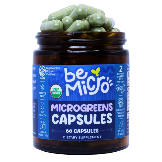 Organic Microgreens Capsules BeMicro