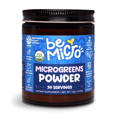 Organic Microgreens Powder BeMicro