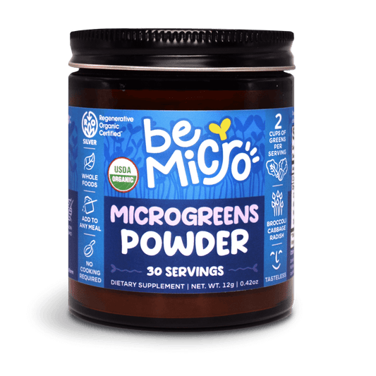 Organic Microgreens Powder (New) BeMicro